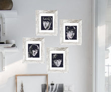 Mini cross stitch pattern Modern tiny art - John Lennon Portrait - Beatles Famous art Tiny miniature picture painting Small canvas art Easy