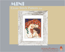 Mini cross stitch pattern Modern tiny art - Mother and Child by Vincent van Gogh Famous art Tiny miniature painting Love embroidery Easy PDF